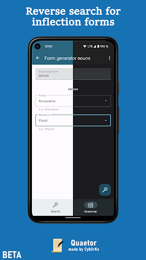 Quaetor - Latin App Screen 3