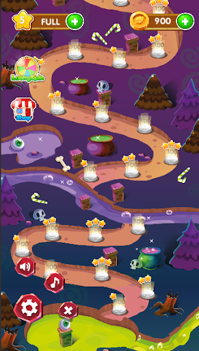 Android application Vampire Crush: Puzzle - Game! screenshort