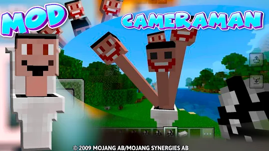 Cameraman: Minecraft PE Mods