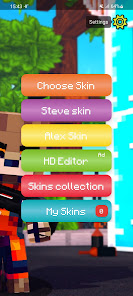 Screenshot 6 Skins Editor for Minecraft android