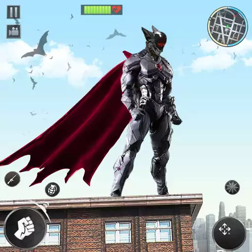 Flying Bat Superhero Man Games Install on Windows