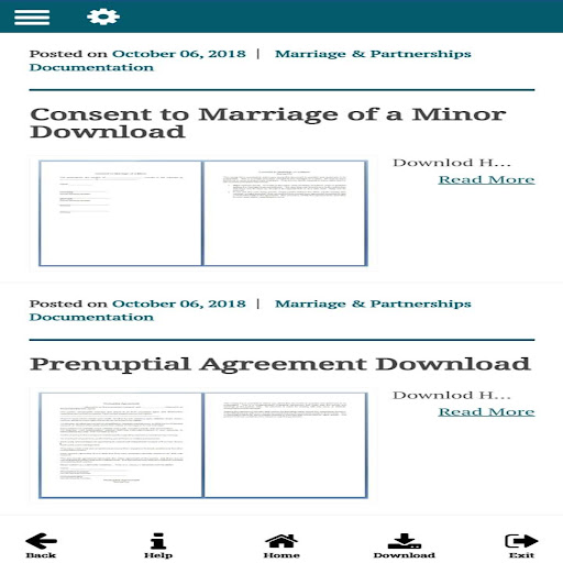 Marriage Document Templates 3