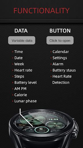 Mechanical Ring For Wear OS Screen 2