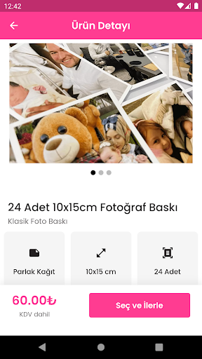 Resimli Foto Baskı Screen 2