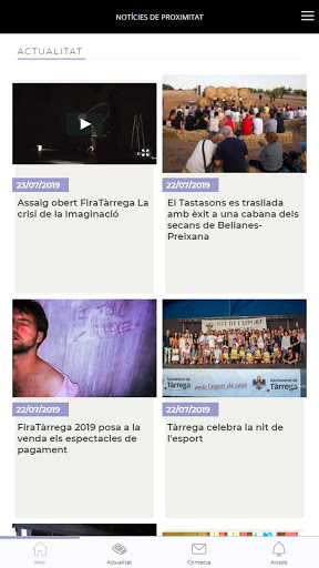 Android application L'Urgell TV screenshort