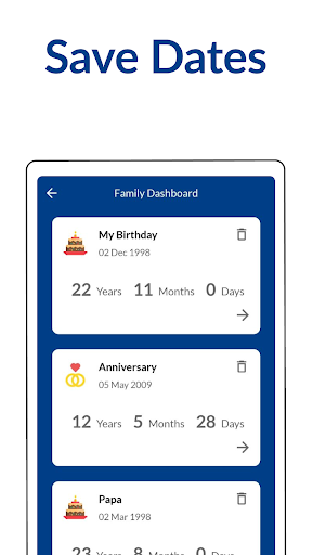 Screenshot of Age Calculator: Date of Birth