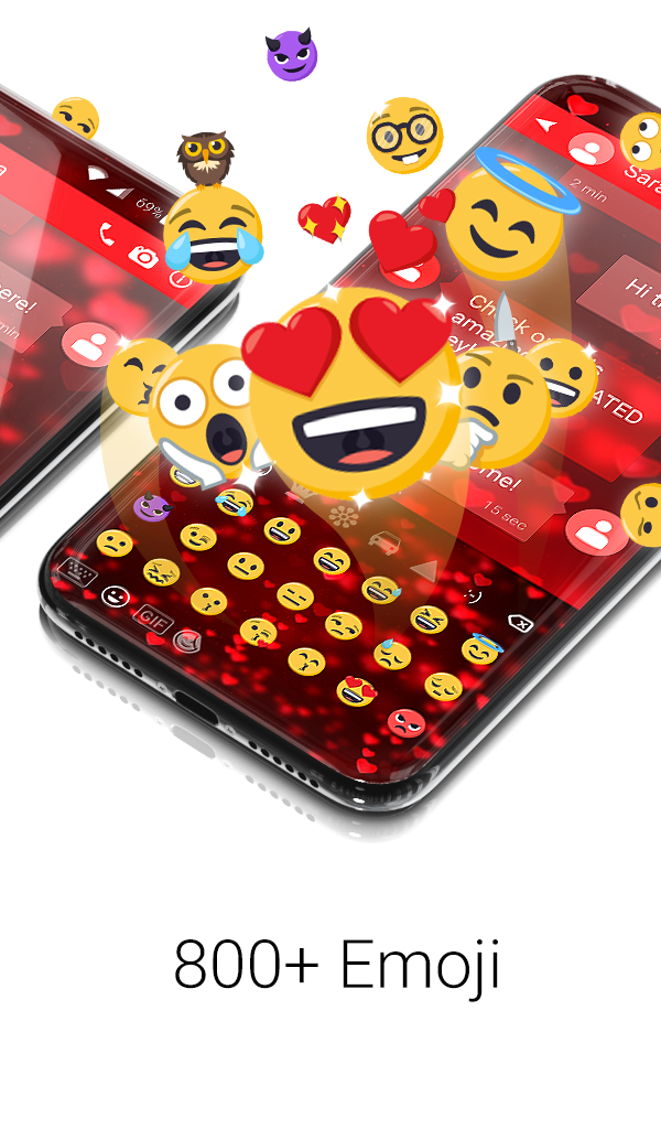 Android application True Love Animated Keyboard + Live Wallpaper screenshort
