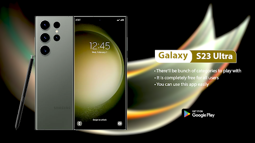 Gallaxy s23 Ultra Launchers Screen 3