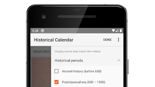 Historical Calendar Mod APK 5.9.6 (Unlocked)(Premium) Gallery 4