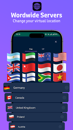 TrymeVPN - private VPN & proxy Screen 3