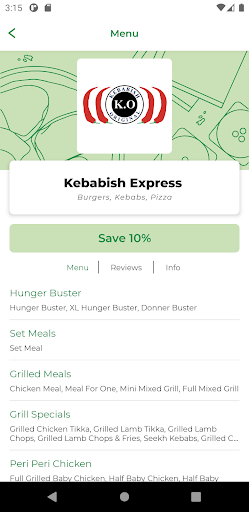 Kebabish Express S5 Screen 2