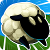 Sheep + Road = Danger icon