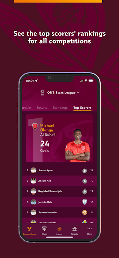 Qatar Stars League Screenshot 4 - AppWisp.com