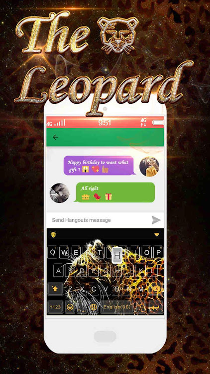 Amazing Leopard Keyboard Them - 6.0.1230_10 - (Android)
