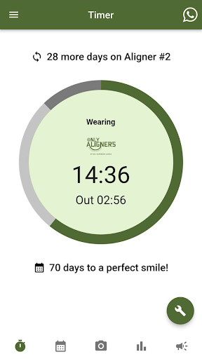 Android application Only Aligners screenshort