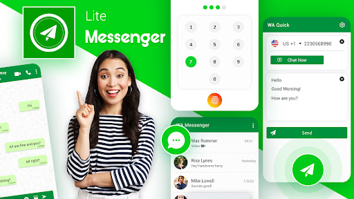 Android application Lite for Watshhap Plus screenshort