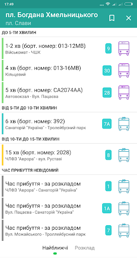 Busway Черкаси Screen 3