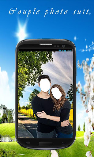Android application Love Couple Suit Photo Frames screenshort