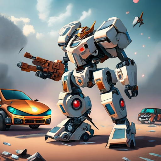 Bull Transform Robot Car Games logo