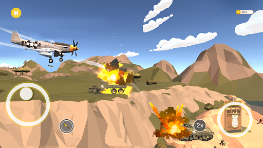 Screenshot Ace bomber WW2 Warplanes games