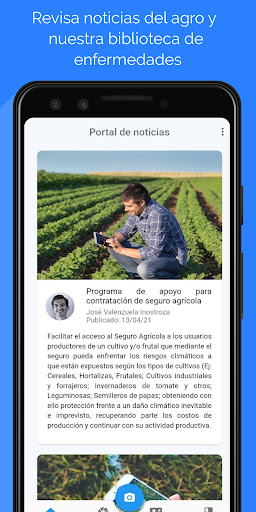 Android application Ai krops screenshort