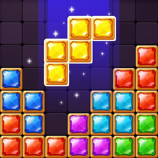 Jewel Block: Brain Puzzle Game logo