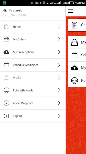 DailyCare Screen 2