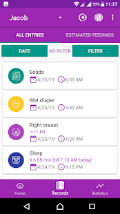 BabyAppy: breastfeeding, sleep and diapers tracker 1.37 screenshots 2
