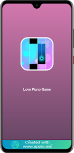 Love Piano Game