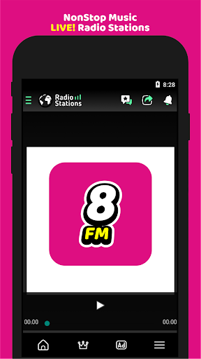 8FM: 8 FM Radio Station Online Screen 2