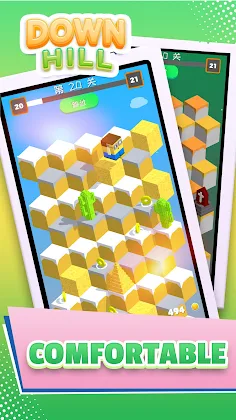 Down Hill - Mountain Dive - Screenshot 2