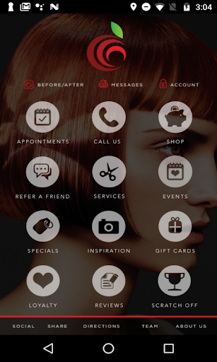 Pomme Salon Screen 2
