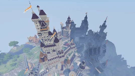 Mapas do Castelo do Minecraft
