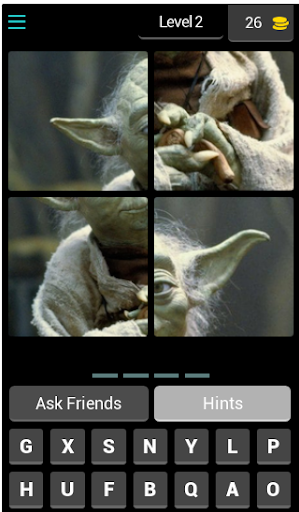 Guess the Sci - Fi Character Screen 3