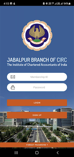 ICAI Jabalpur Screen 2