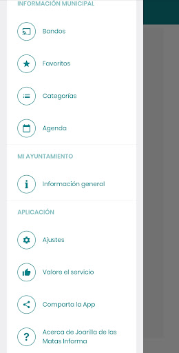 Android application Joarilla de las Matas Informa screenshort