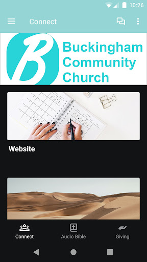 Android application Buckingham Church screenshort