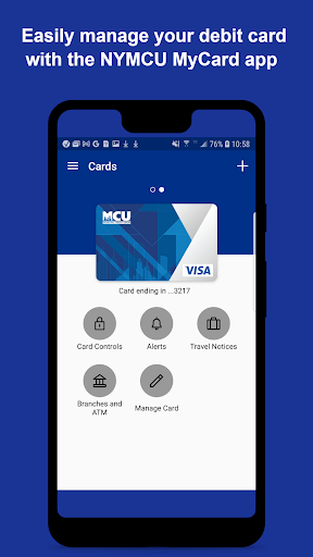 Android application NYMCU MyCard screenshort