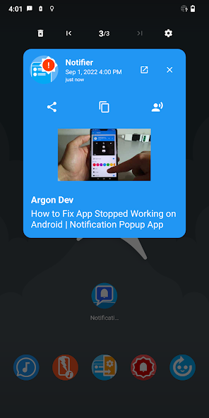 Notification Popup 3.3 APK + Мод (Unlimited money) за Android