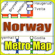 Norway Metro Map Offline