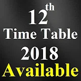 12th Time Table 2018 Date Sheet Plus Two Inter HSC icon