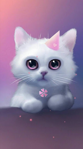 Android application Cute Kitty Wallpaper screenshort