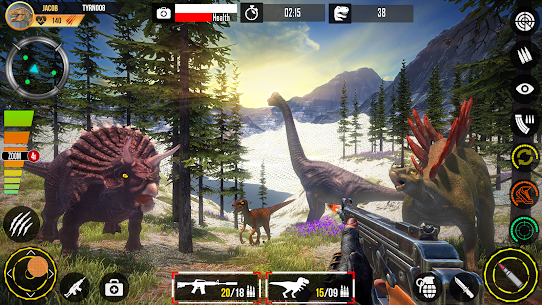 Real Dino Hunting Gun Games 15