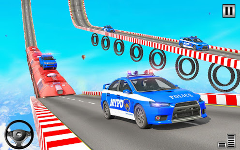 Police Mega Ramp - Car Stunts Games 1.15 APK screenshots 19