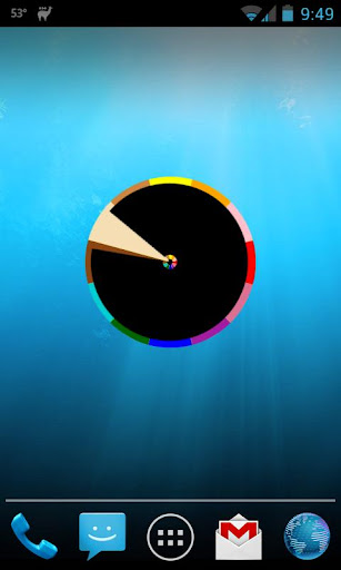 Chromachron Clock Widget Screen 2