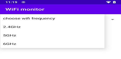 my Wi-Fi viewer and analyzer Screen 2