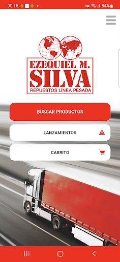 Android application Ezequiel M. Silva - Catálogo screenshort