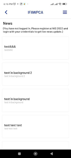 App preview