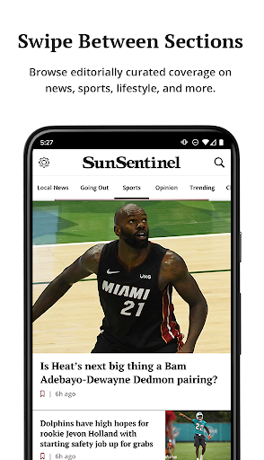 Sun Sentinel Screen 2