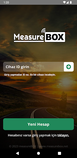 Android application MeasureBox screenshort